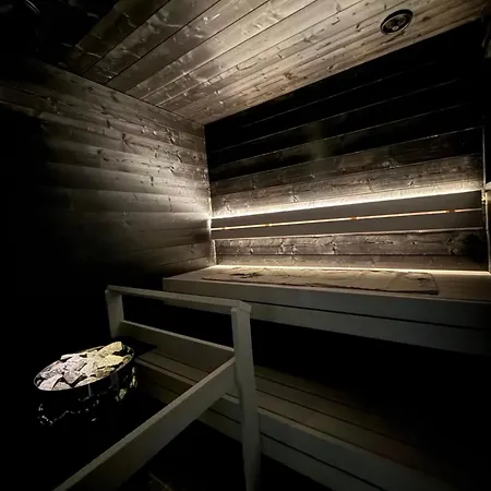 Onnela With Sauna,wifi And Parking Near Santa Village Apartament *
