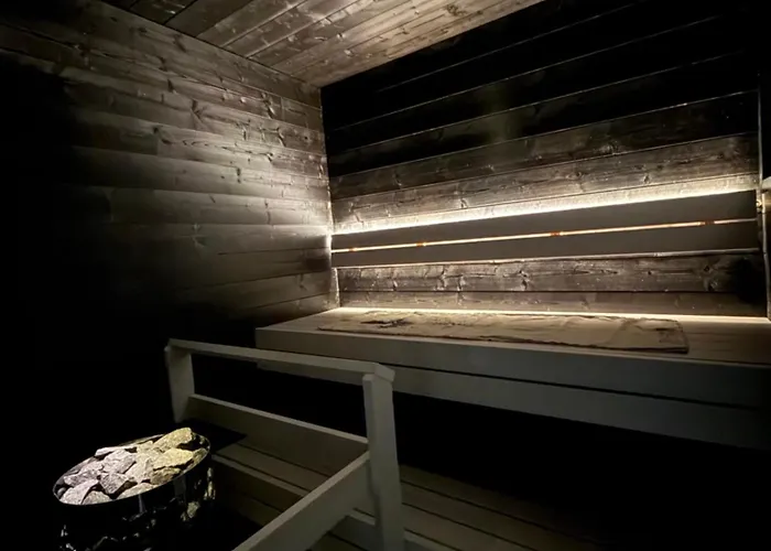 Onnela With Sauna,wifi And Parking Near Santa Village Apartament *