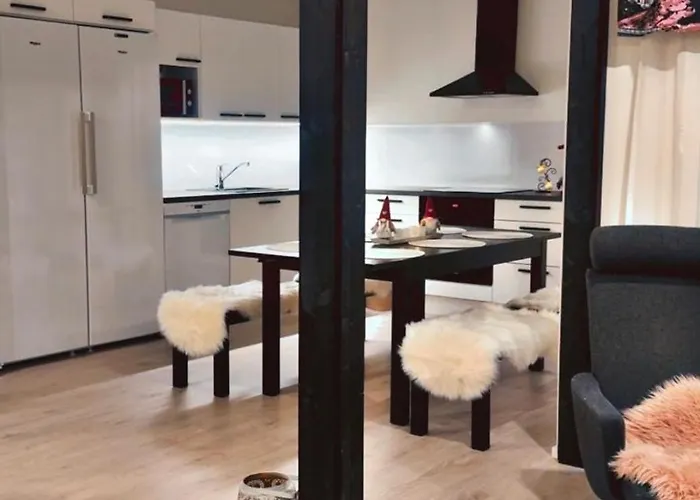 Apartament Onnela With Sauna,wifi And Parking Near Santa Village Rovaniemi